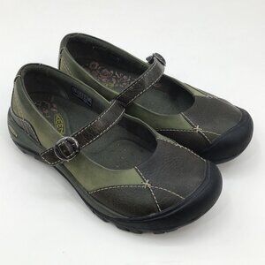 Keen Women's Green and Black Flats